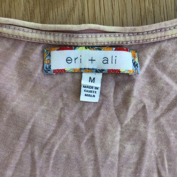 Anthropologie pink peplum top - Picture 2 of 4